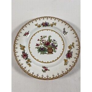Copeland Spode Peplow R8542 Yellow Trim 7.75” Plate  #27